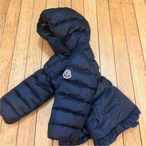 Moncler Dark Blue Quilted Jacket